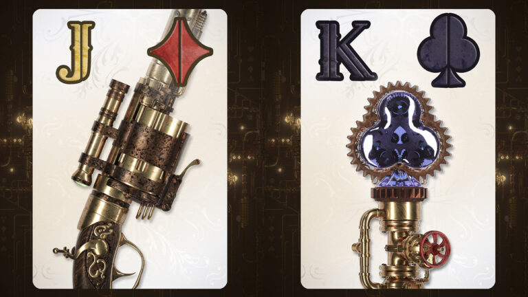 Victorian Steampunk — A Digital Card Deck for Art of Solitaire