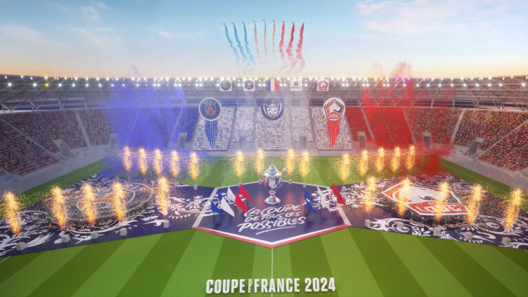 Visualizing a Sports Event in 3D: Behind the Scenes of the French Cup