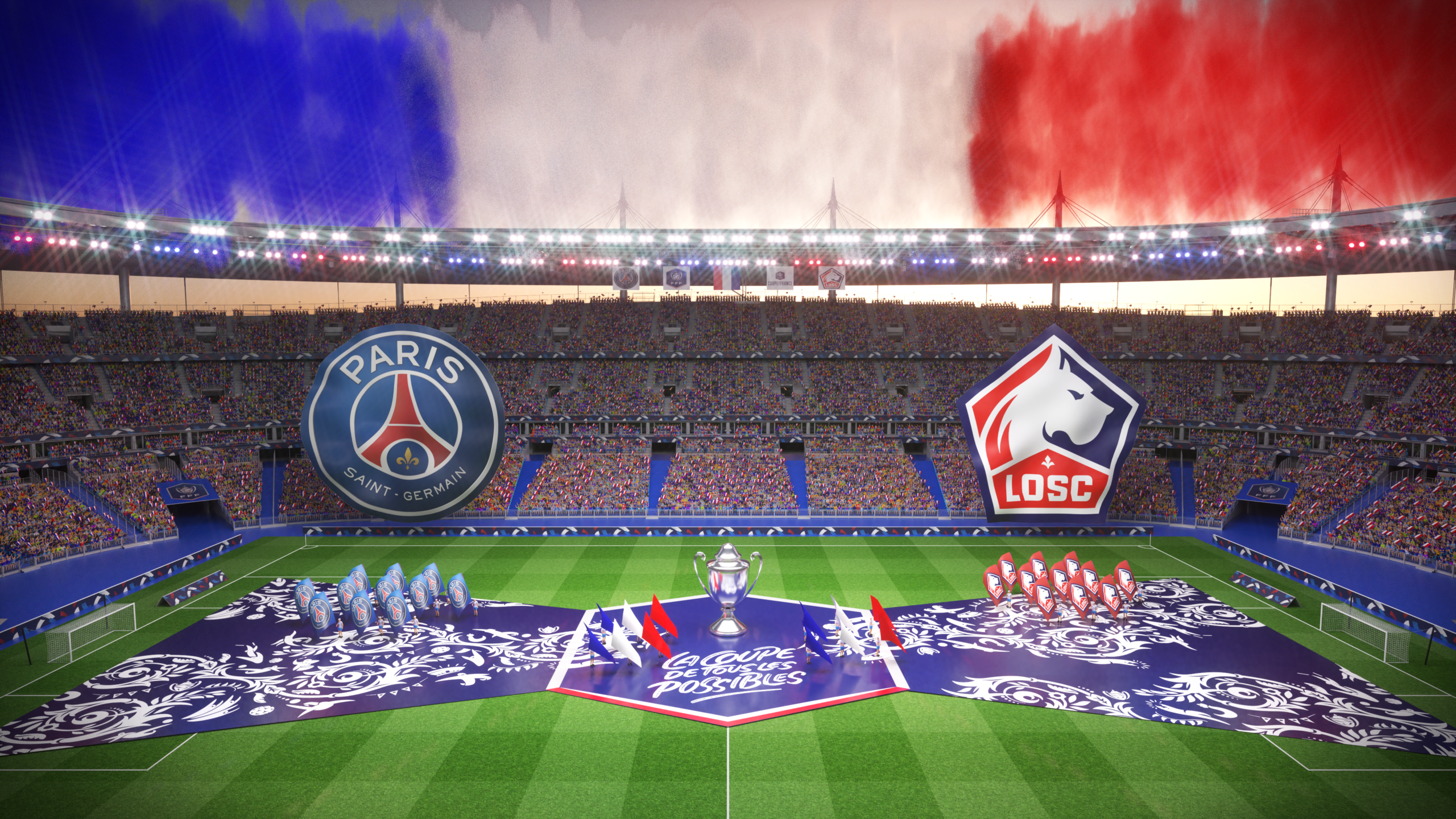 Read more about the article Visualizing a Sports Event in 3D: Behind the Scenes of the French Cup